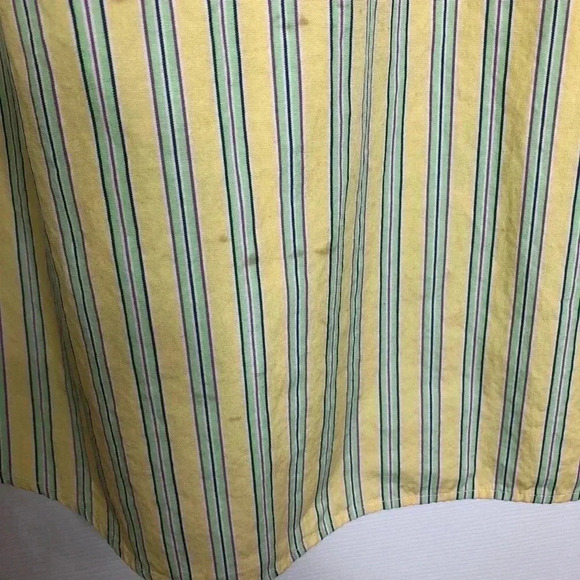 Polo By Ralph Lauren Dress Shirt Yellow Sz Large - Picture 11 of 16